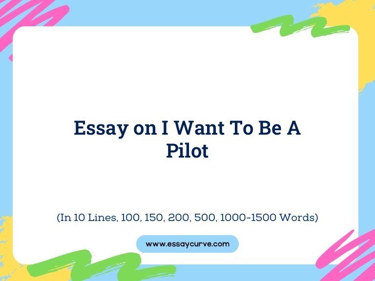 i am a pilot essay